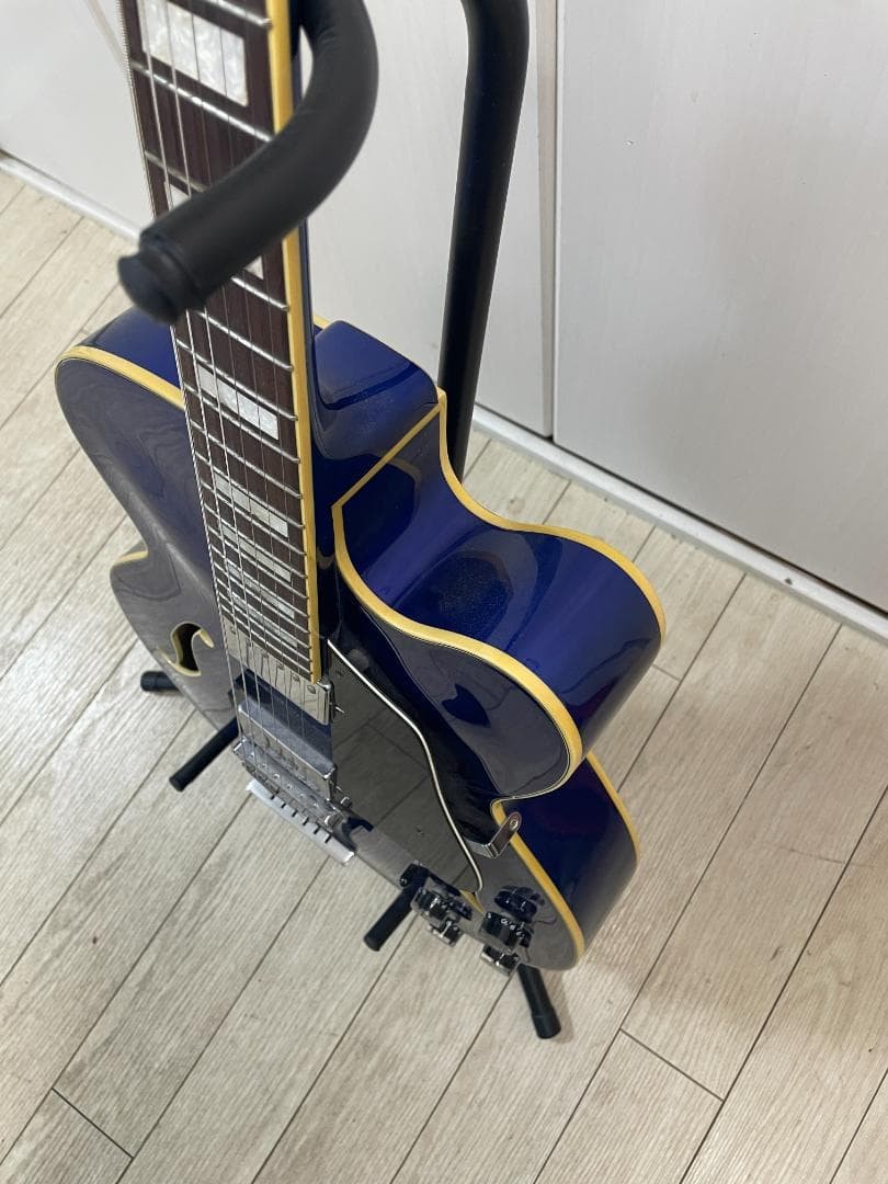 Ibanez AF75-JB-13-01 Blue Semi-Acoustic Electric Guitar Full Hollow Body
