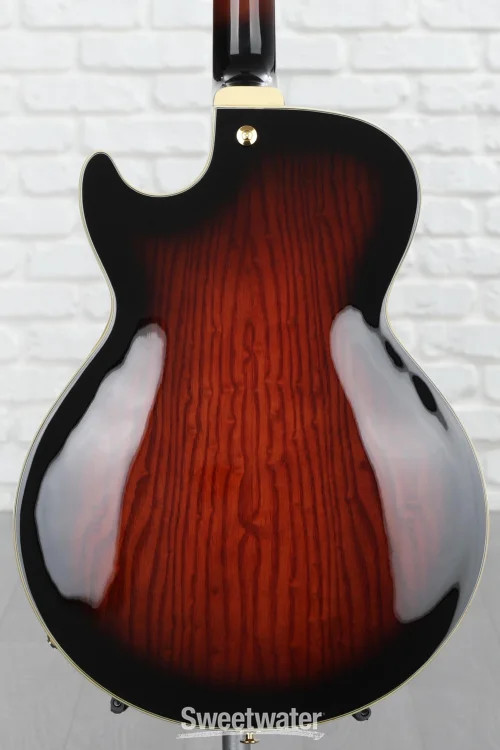 Ibanez Artcore Expressionist AG95QA Hollowbody Electric Guitar – Dark Brown
