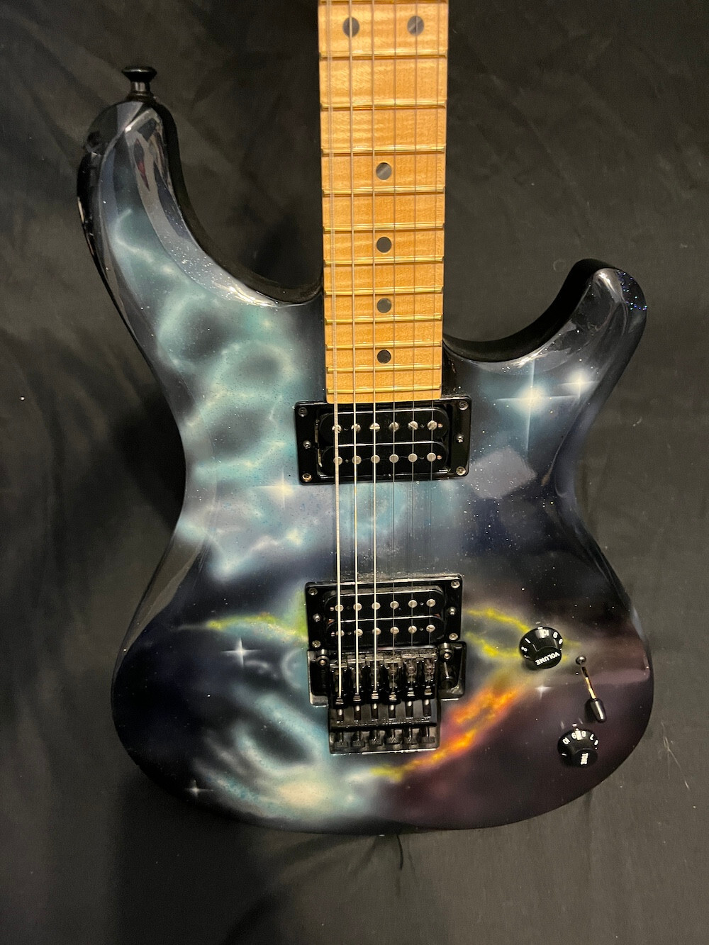 2017 Knaggs Severn XF Trembuck Galaxy Graphic by Nick Ralph Flame Maple Neck W/O