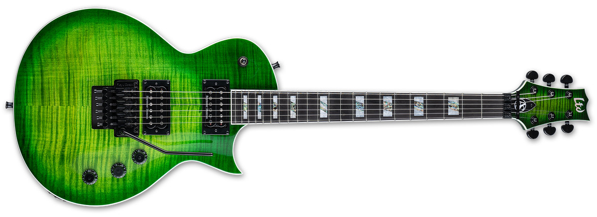 ESP LTD AS-1/FR/FM/LIME BURST guitar