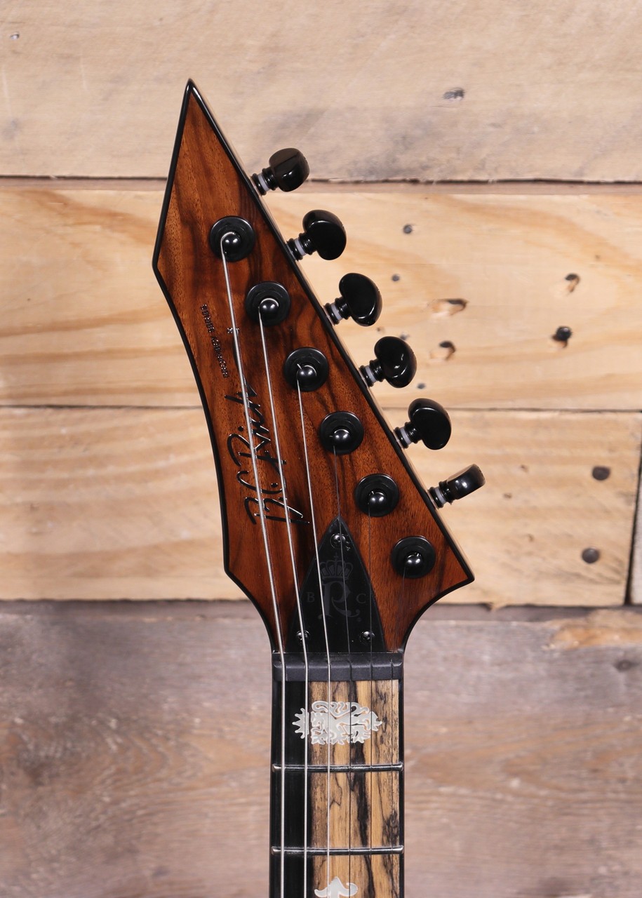 BC Rich Shredzilla Prophecy Archtop Electric Guitar Walnut w/ EverTune