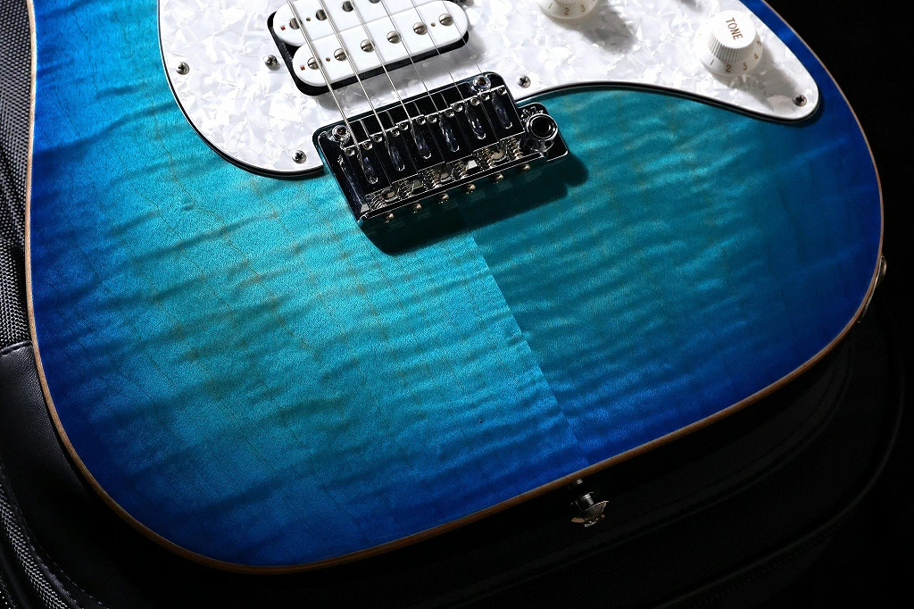 Suhr / Je Line Standard Plus Mh Bahama Blue Burst Roasted Maple Neck
