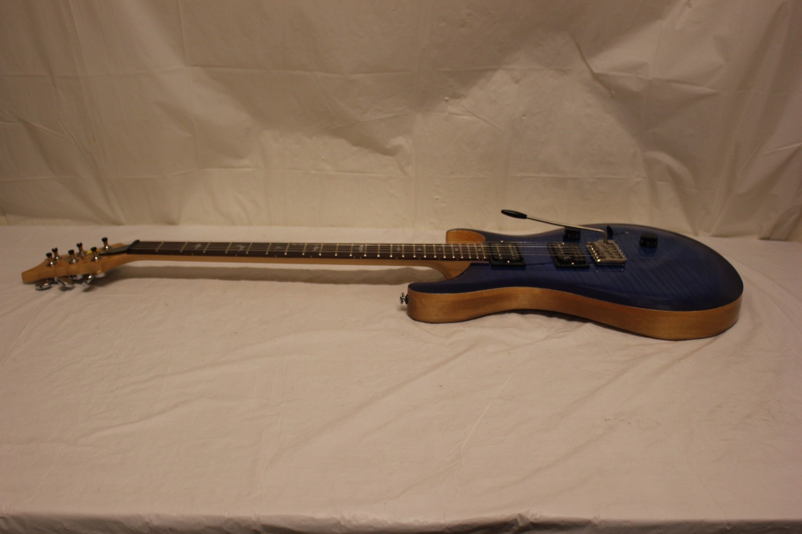PRS S2 Custom 24 Lake Blue Electric Guitar 6-String Upgraded Pickups/Tuners