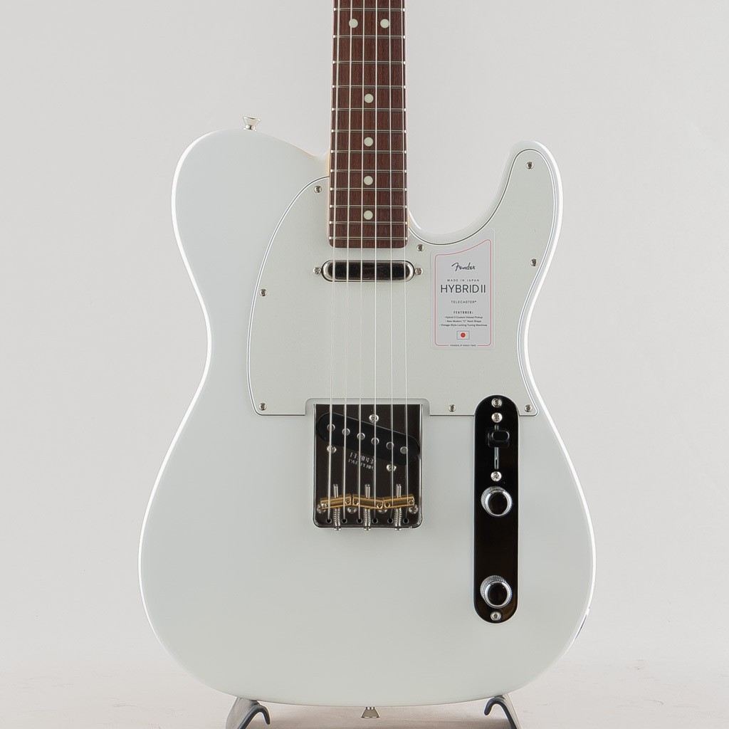 Fender Made in Japan Hybrid II Telecaster Rosewood , Arctic White #GG45l
