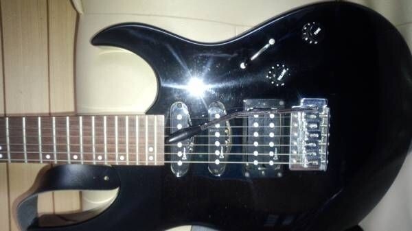 Electric Guitar Cobran F-A1 Black Color Good Condition Shipped from Japan