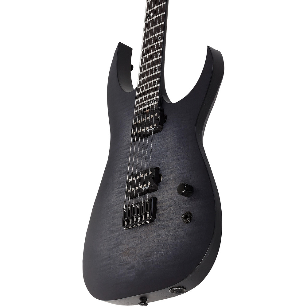 Schecter Guitar Research KM6 MKIII Legacy Guitar Transparent Black Burst