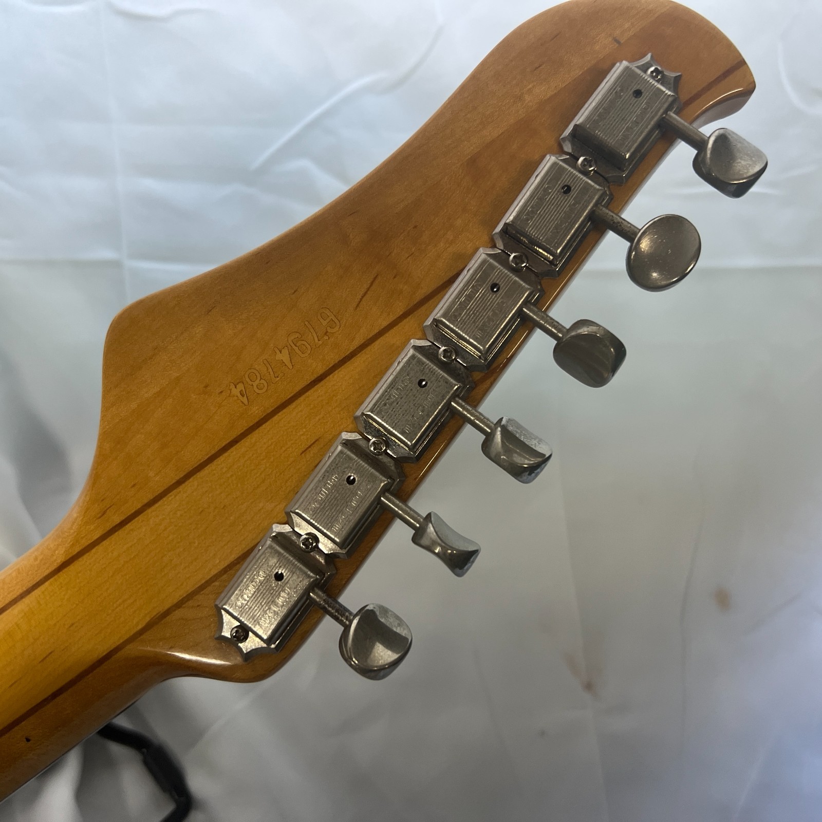 GRECO GO-II-750 NATURAL 1979 neck-through vintage guitar made in Japan