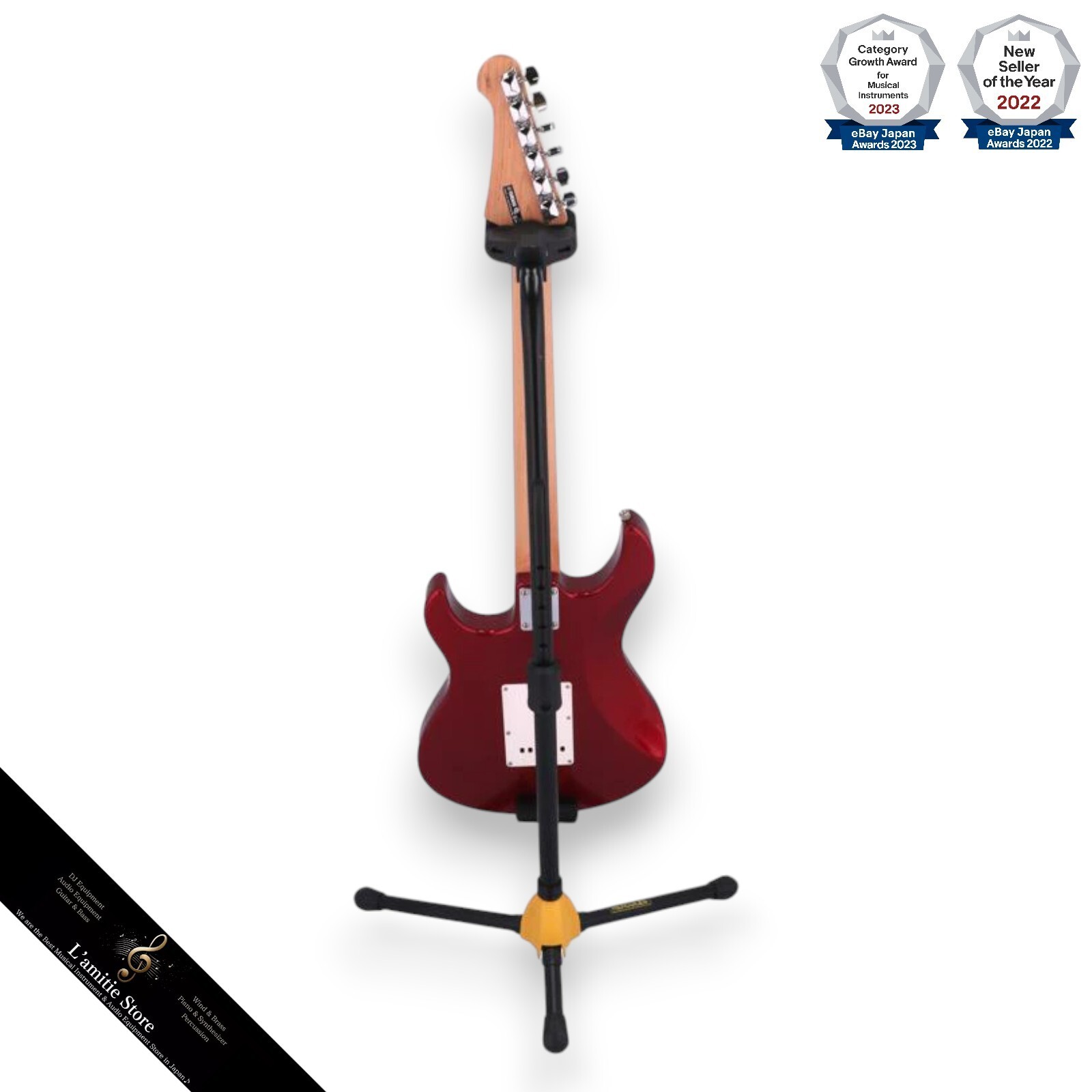 Yamaha PAC012 Electric Guitar Red Japan Musical Instrument American Standard