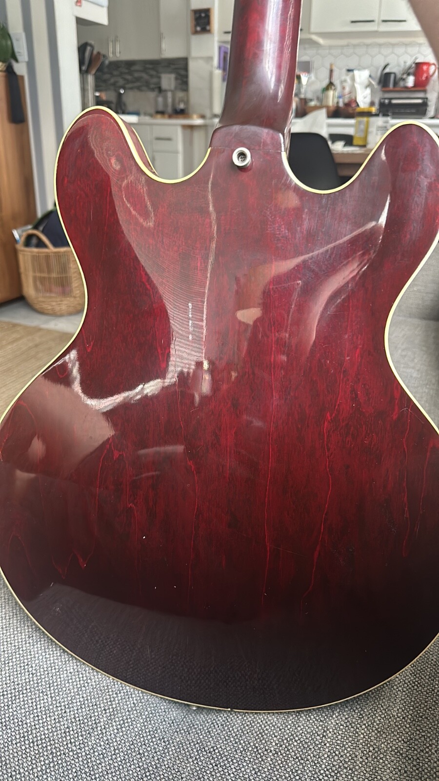 gibson ES – 335 td 1976 semi – hollow guitar all original