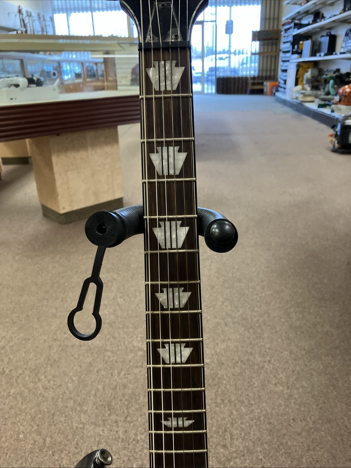 Charvel Desolation DC-2 ST Electric Guitar – Transparent Black NICE