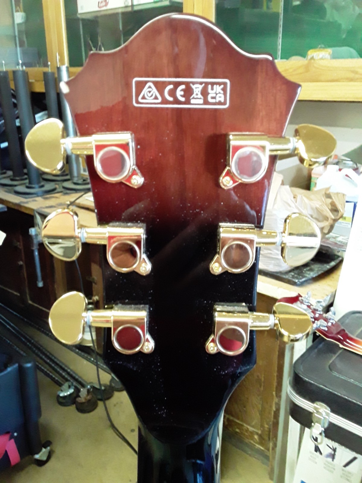 Ibanez AG95QA-DBS Artcore Expressionist 2018 – Present – Dark Brown Sunburst