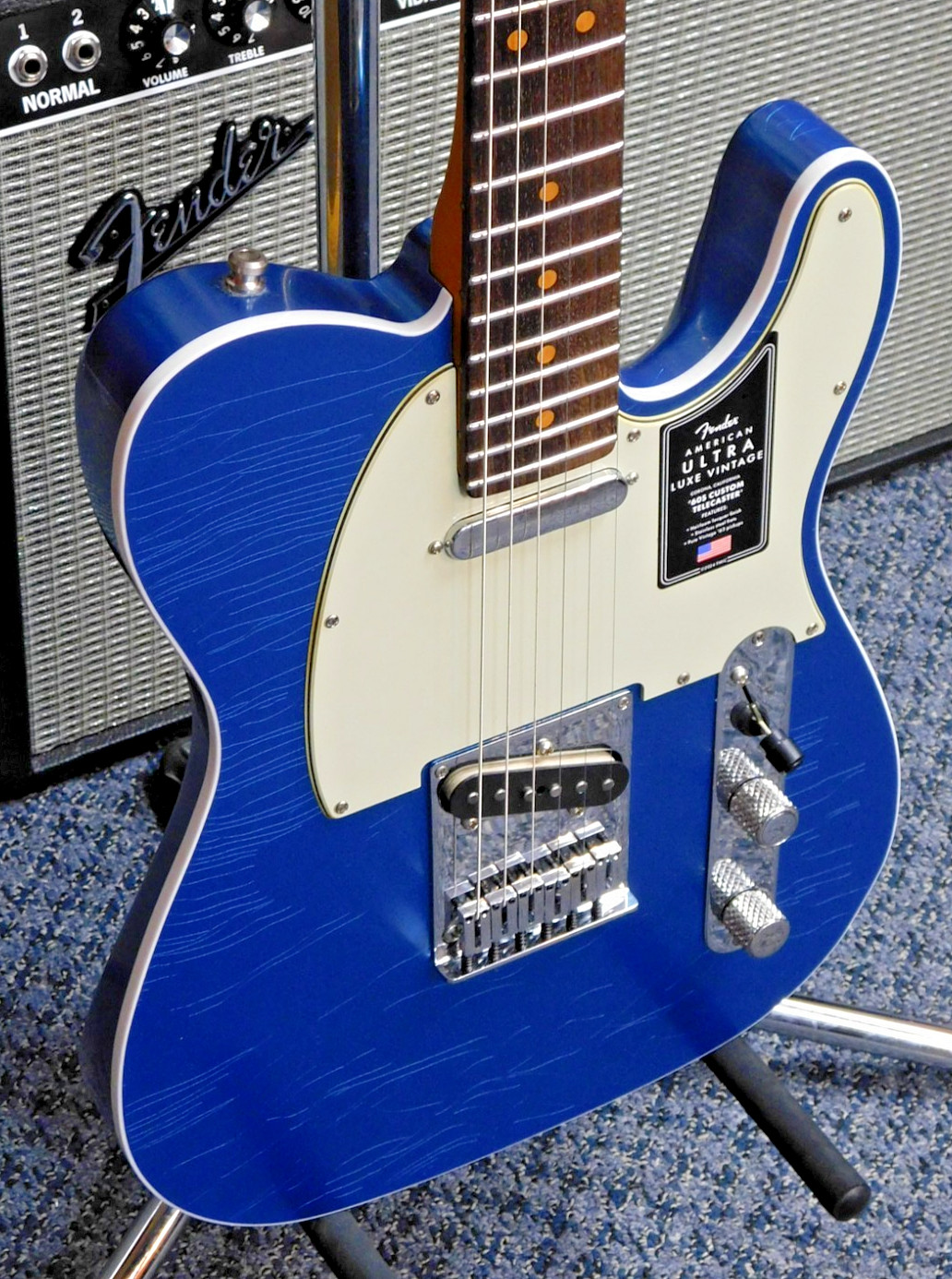 2025 Fender American Ultra Luxe Vintage ’60s Telecaster Custom w/Case! VERY NICE