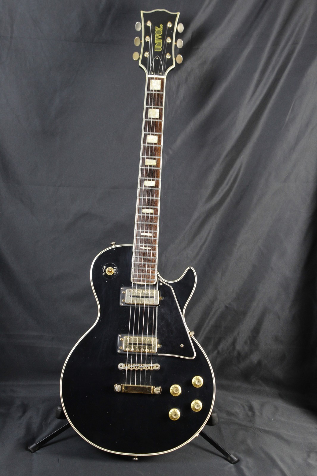 Univox Les Paul Custom 1970s Lawsuit Era Electric Guitar w/ Original Hard Case