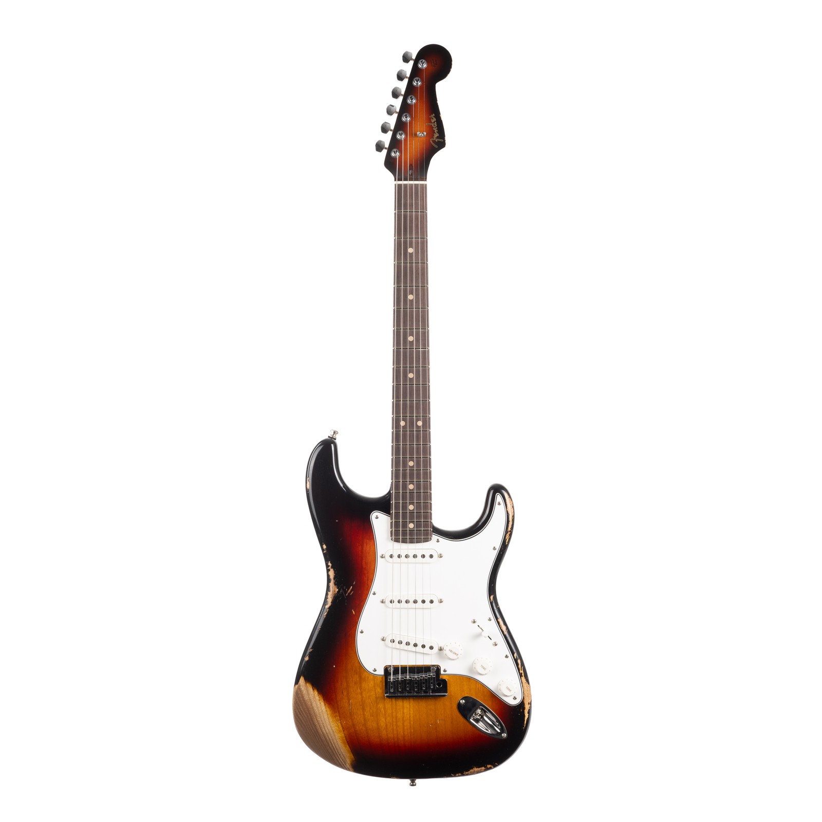 Fender Custom Shop Custom Deluxe Stratocaster Heavy Relic – 3-Color Sunburst