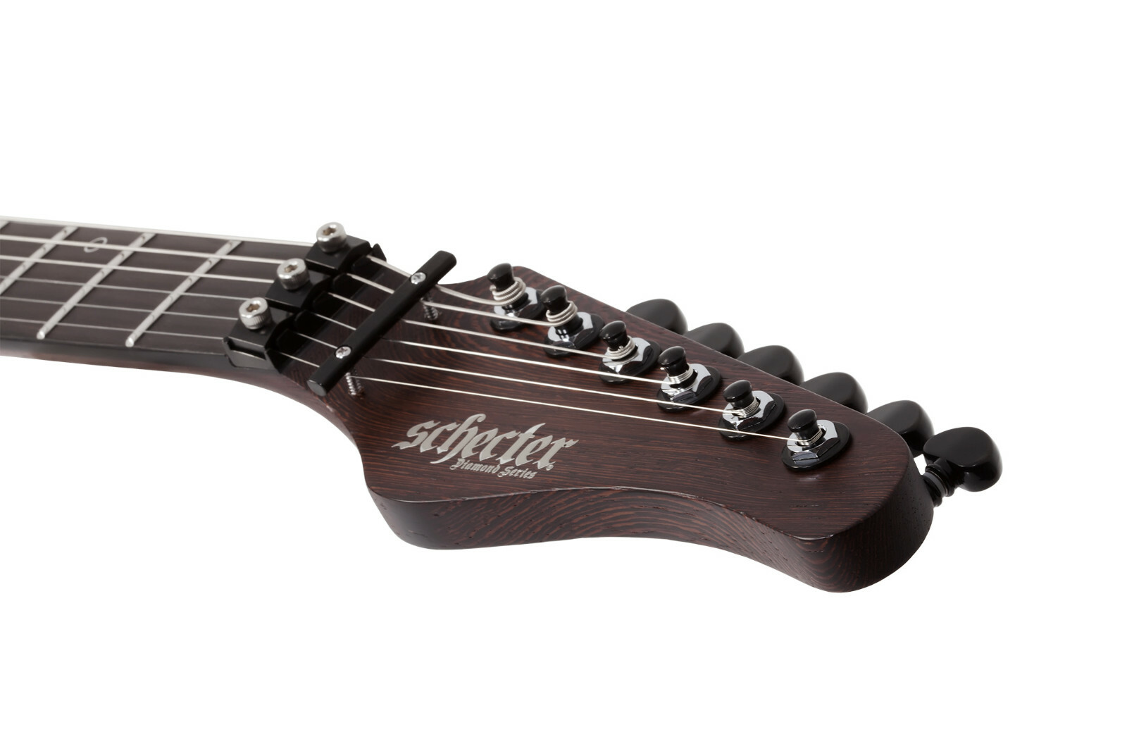 Schecter Sun Valley Super Shredder Exotic Black Limba FR Floyd Rose SVSS New
