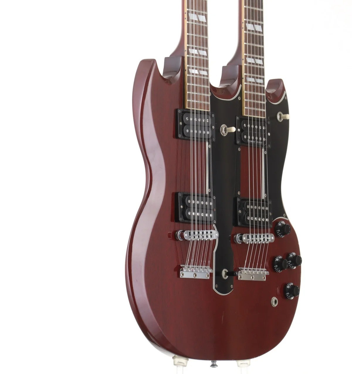 Gibson EDS-1275 Modified Heritage Cherry 1989 Double Neck Electric Guitar