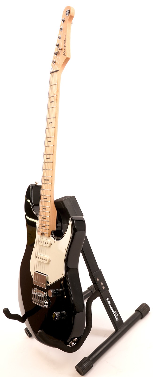 Yamaha Pacifica Standard Plus 6-String Solid-Body Electric Guitar, Maple, Black