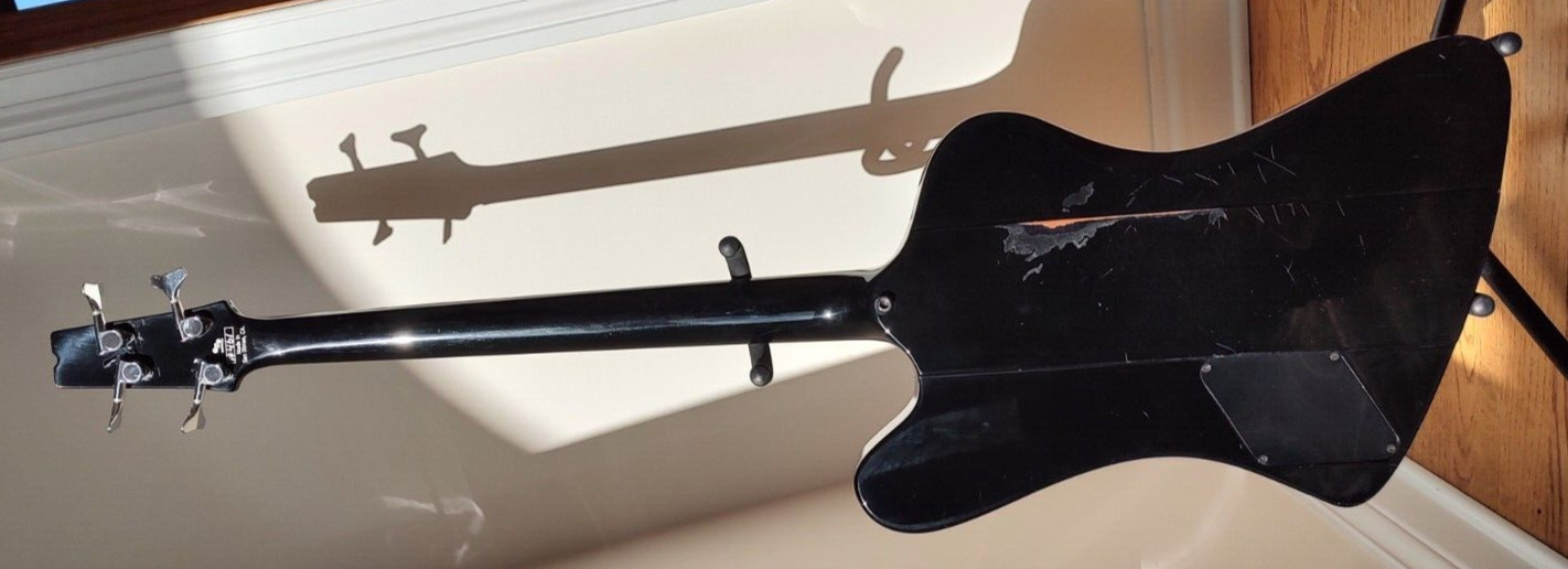 GMP THUNDERBIRD BASS GUITAR – JERRY DIXON of WARRANT – OWNED BY and STAGE USED