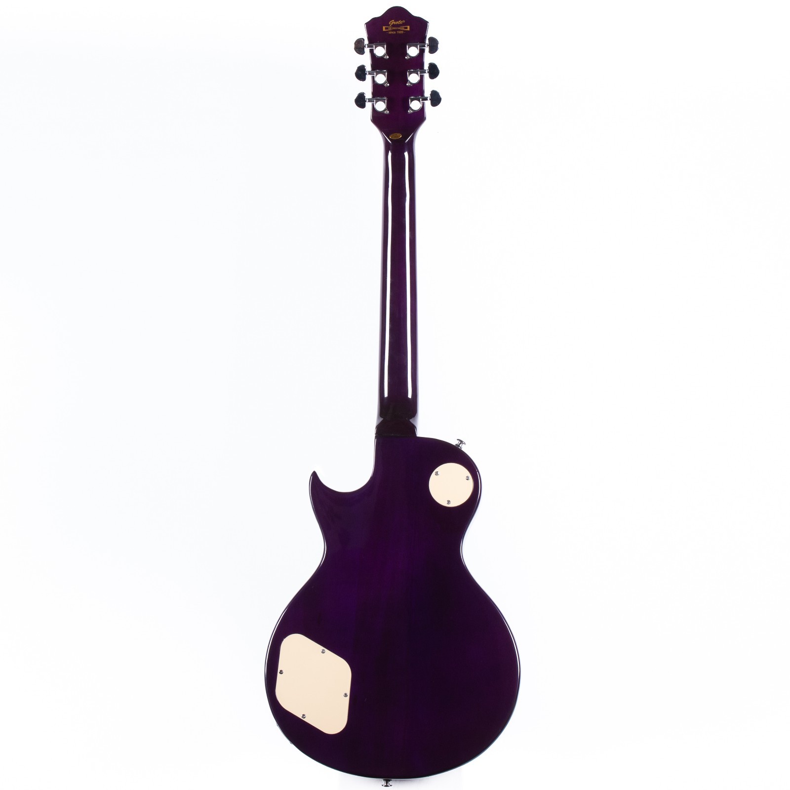 GROTE LPYS-006 Guitar Solid Body Electric Guitar with Gigbag (Purple)