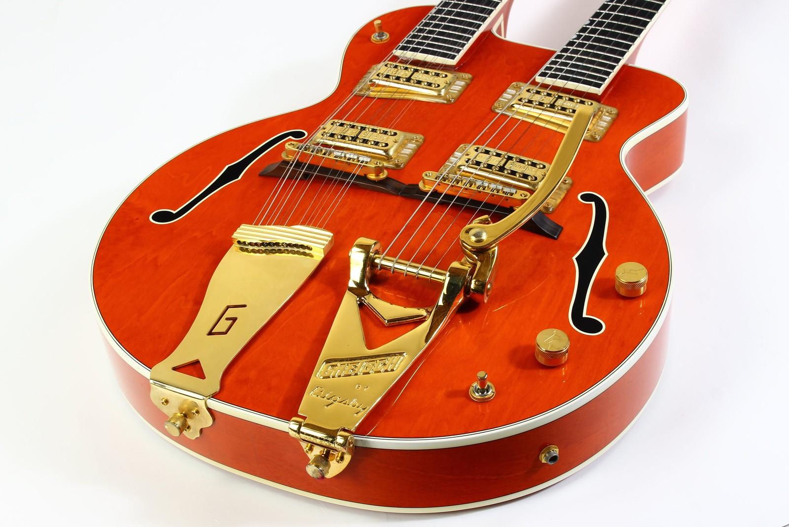 Gretsch G6120-6/12 Chet Atkins Nashville Double Neck Guitar MIJ Made In Japan