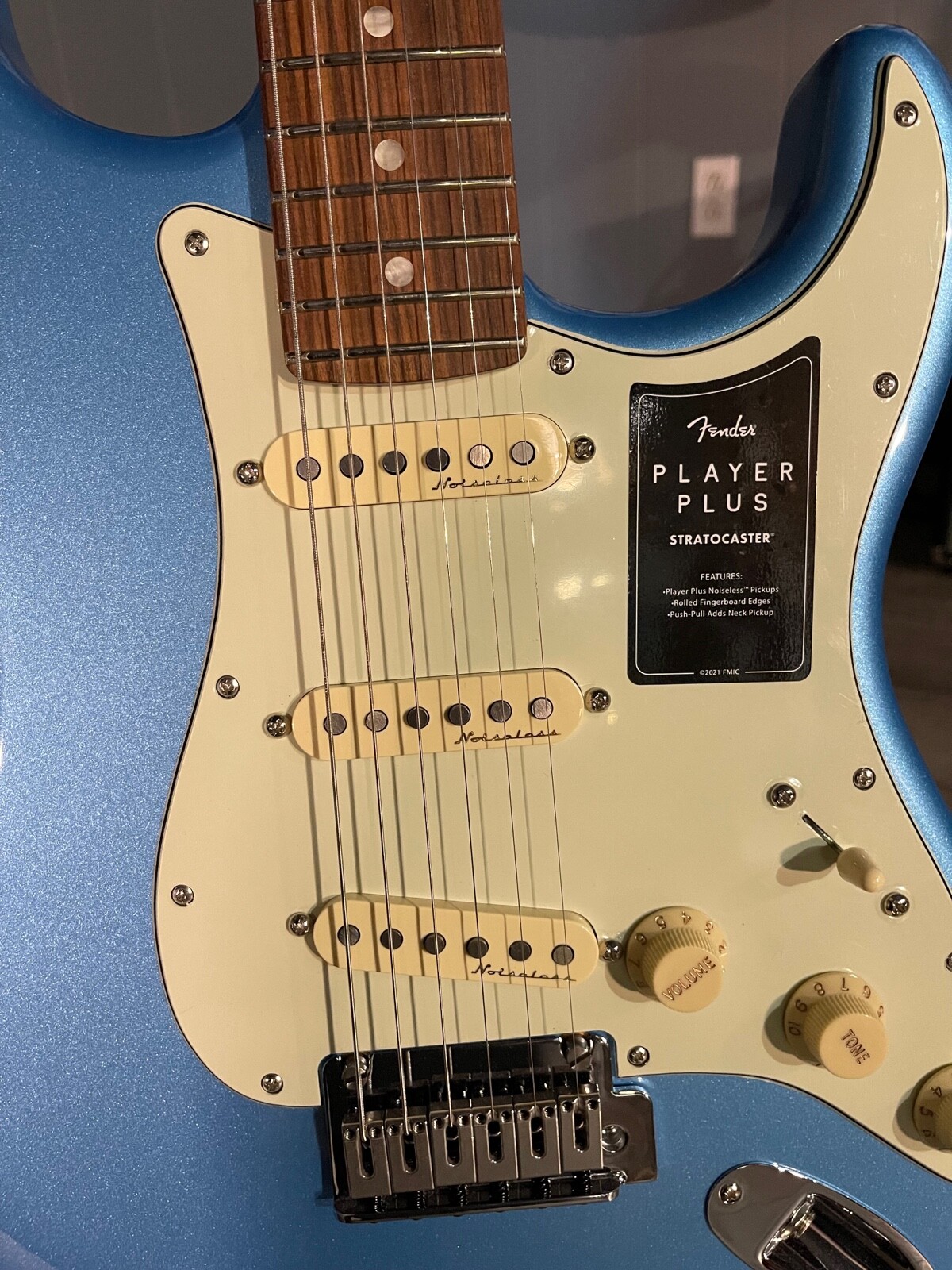 Fender Player Plus Stratocaster, Opal Spark, Pau Ferro Fretboard W/ Free Ship