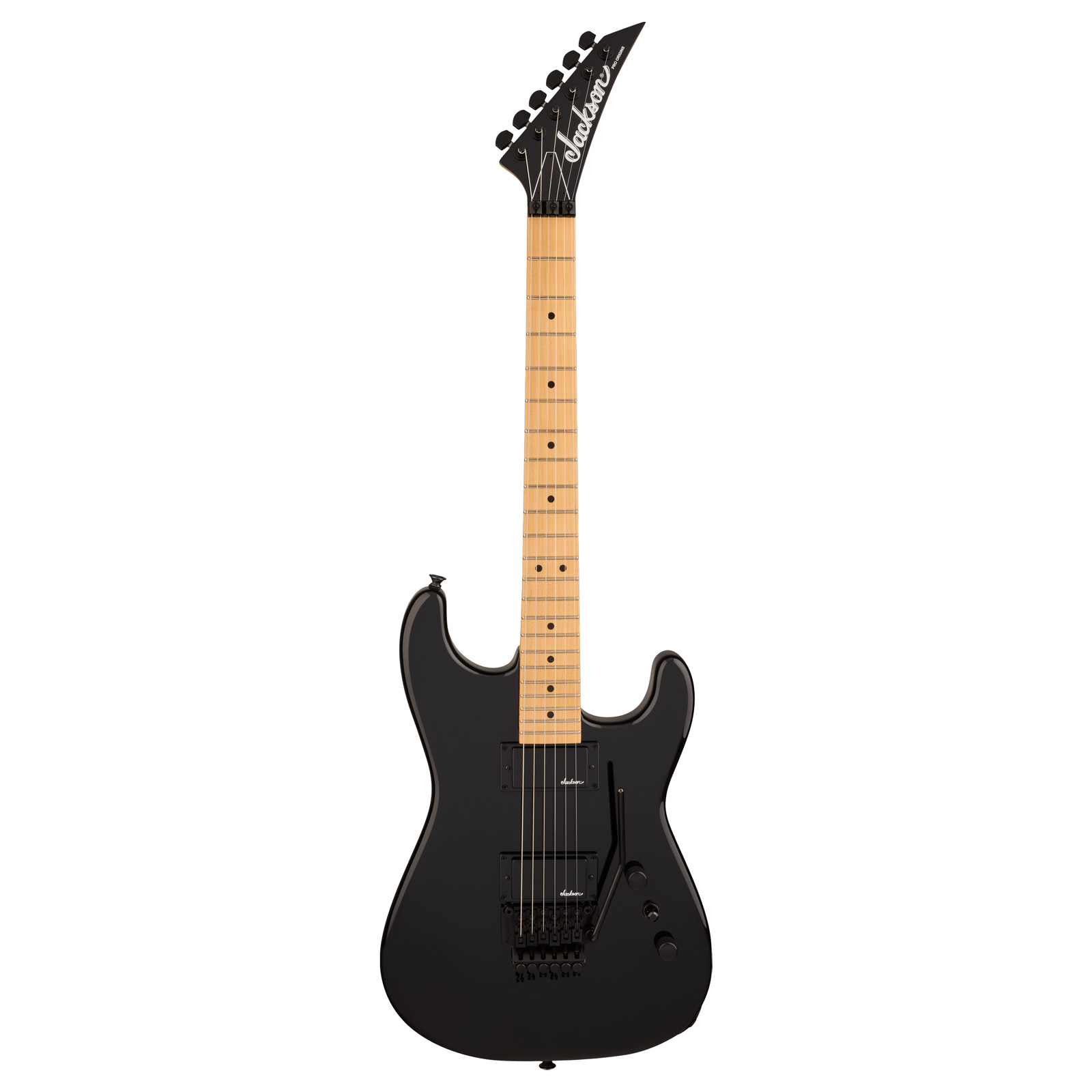 Used Jackson Pro Origins 1985 San-Dimas SD1 HH MPL Guitar – Gloss Black