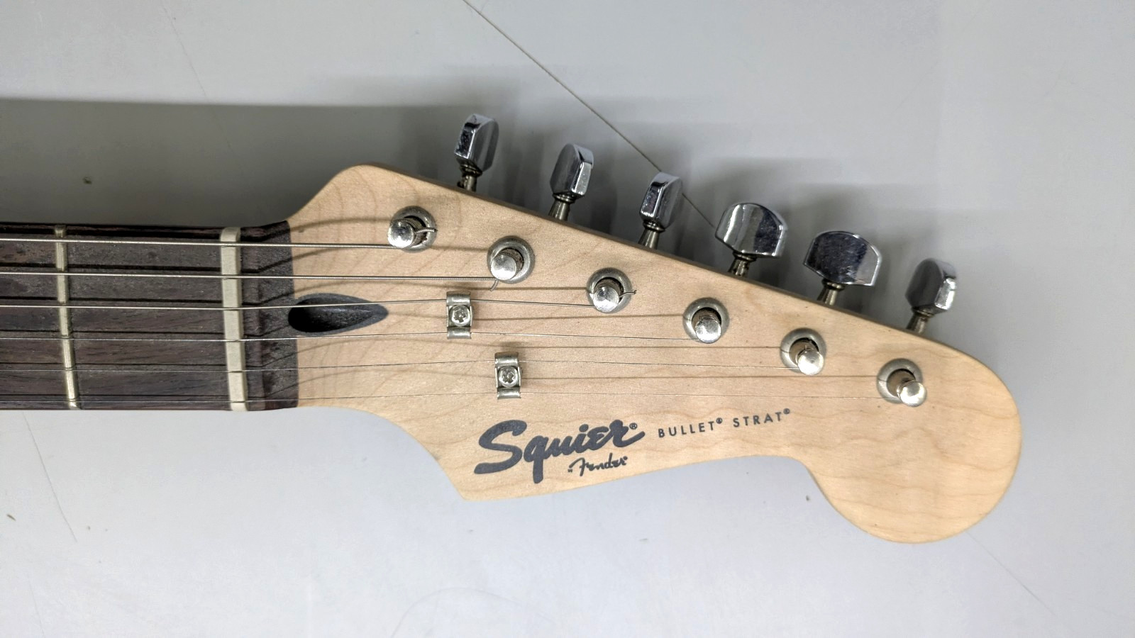 ☑️Squier ICS 14217557 2015 Anniversary Bullet Strat Intrust Bank Special Guitar