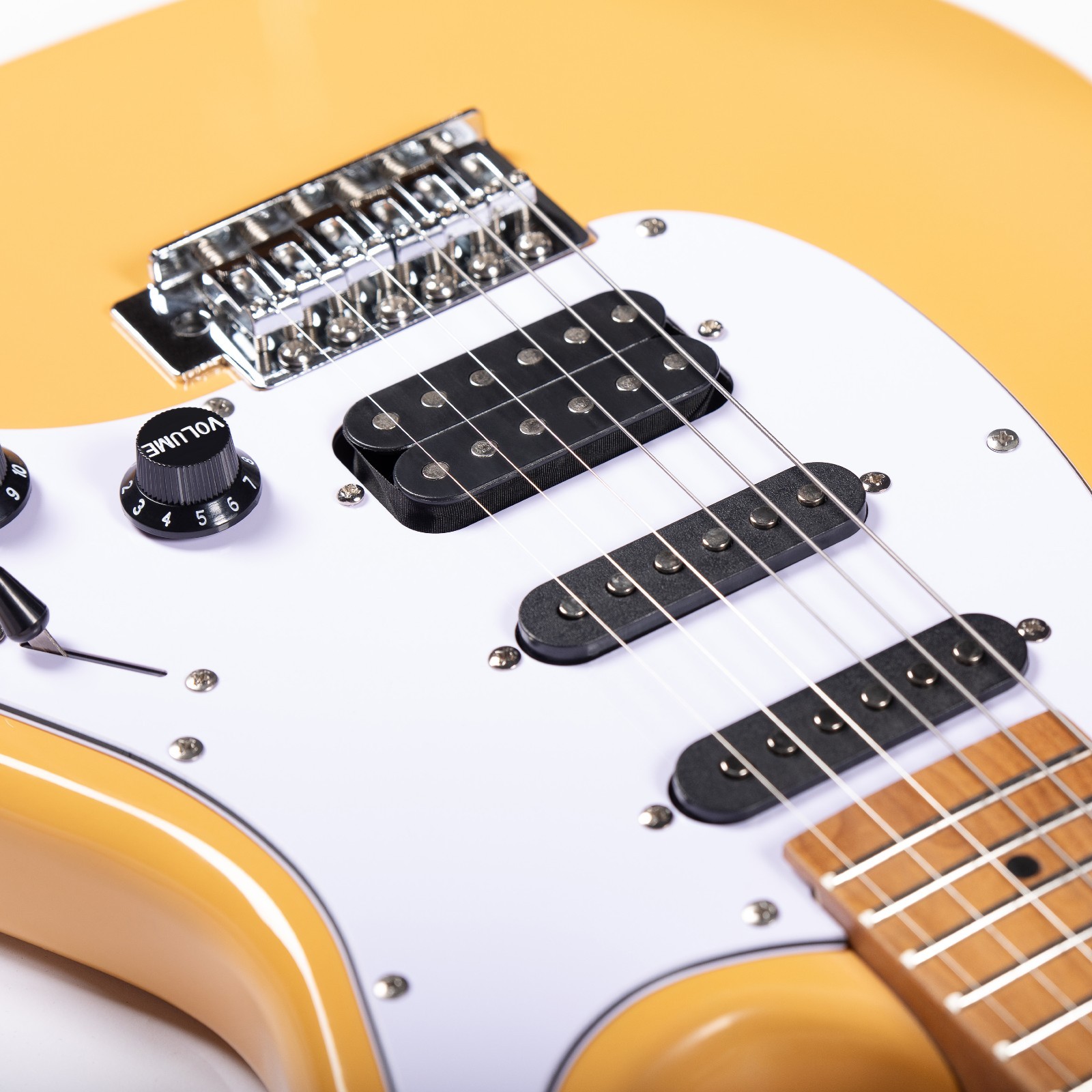 Grote Electric Solid Body Guitar Modern-GST For Beginners (Vintage blonde)
