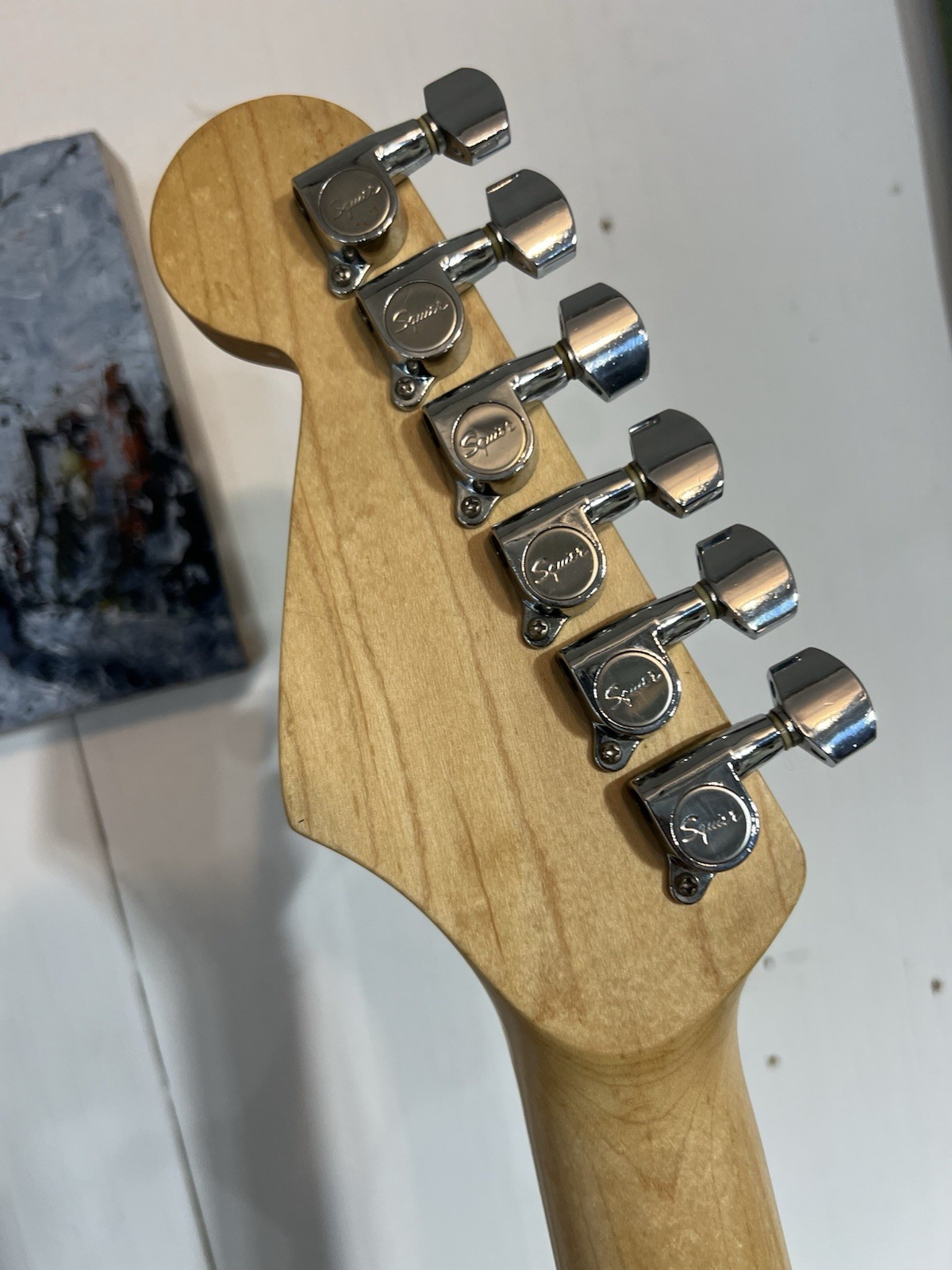 Squier body & neck, Fender Parts, Wilkerson bridge Partscaster