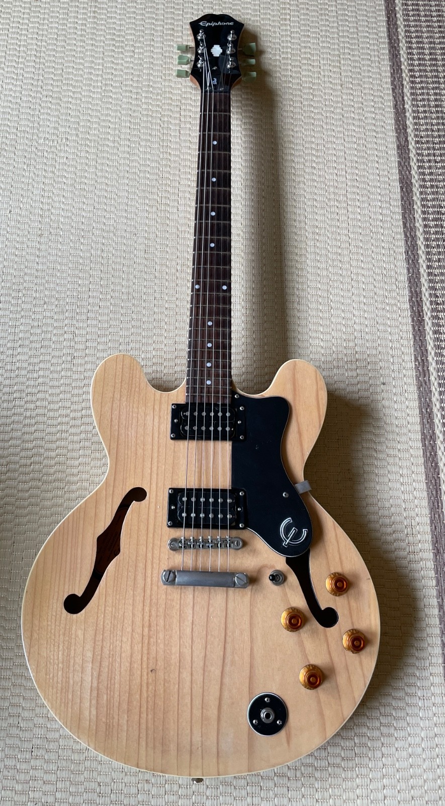 Epiphone ES-335 DOT Electric Guitar – DOT/NA Natural