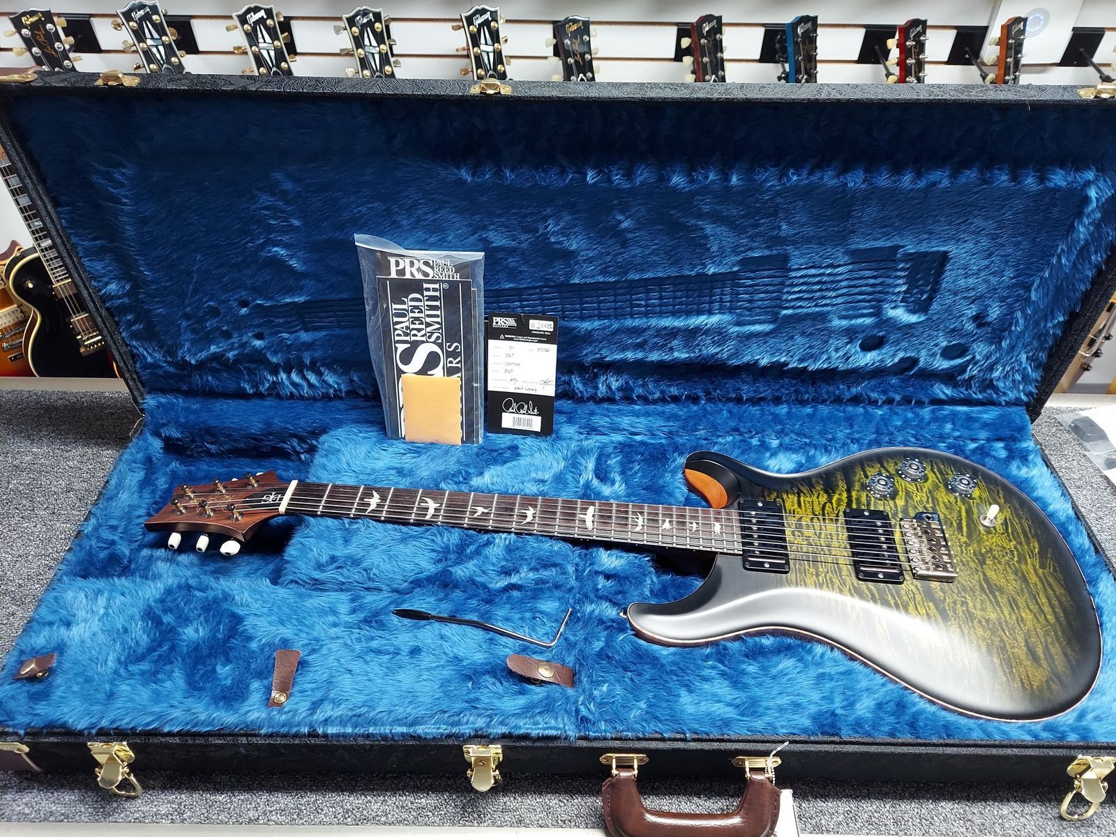 2022 PRS DGT Wood Library Solid Rosewood Neck Killer Top Nitro Finish
