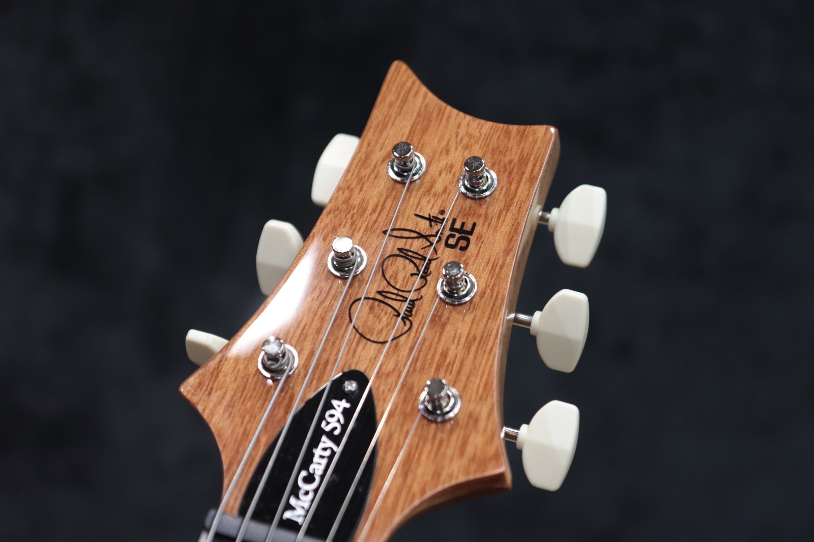 PRS SE McCarty 594 Singlecut Charcoal Flame Maple Top Electric Guitar w/Bag