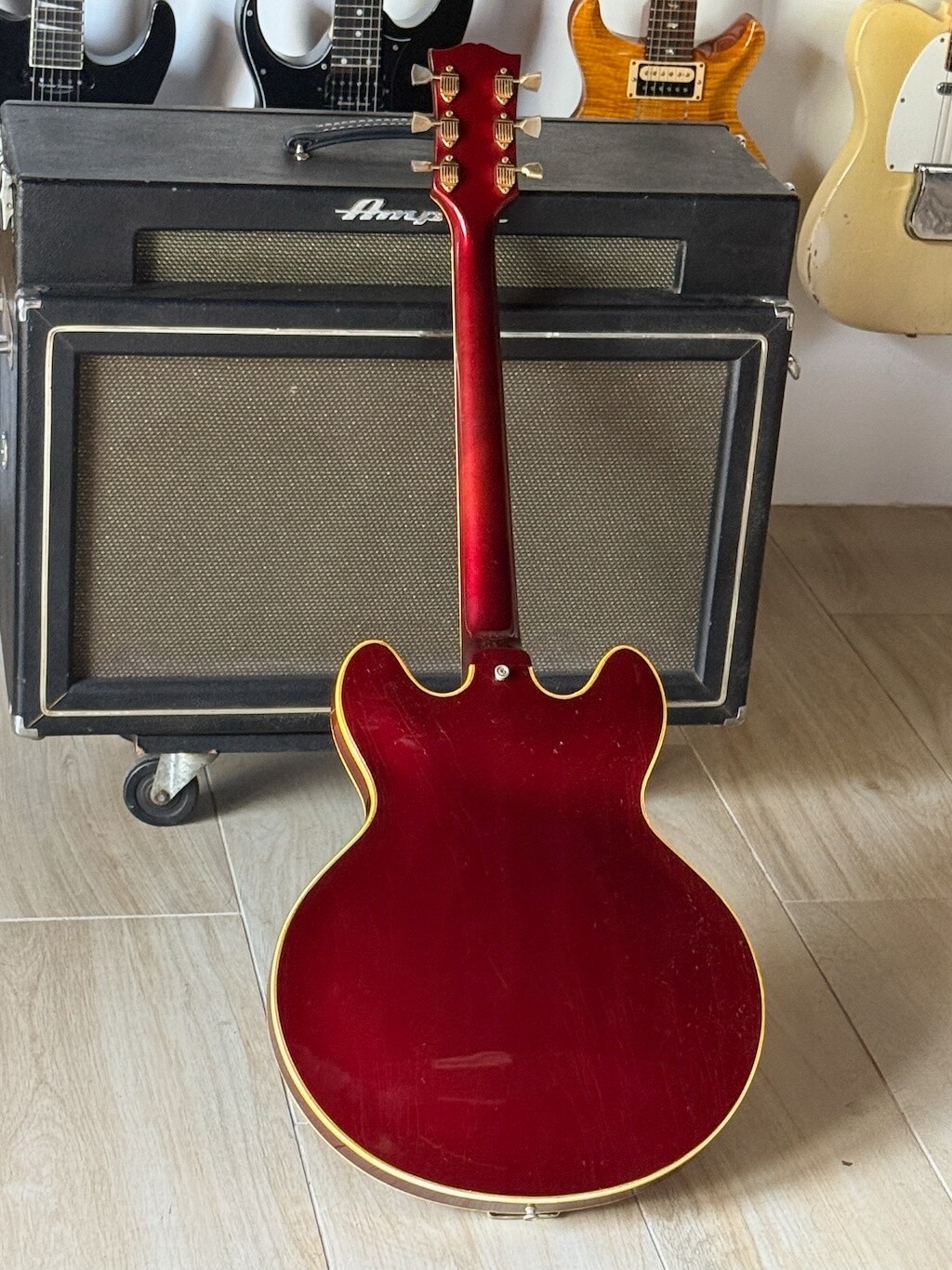 1967 Gibson ES-355TDC “Sparkling Burgundy” & “Mono” a rare 1 of a kind & Minty !