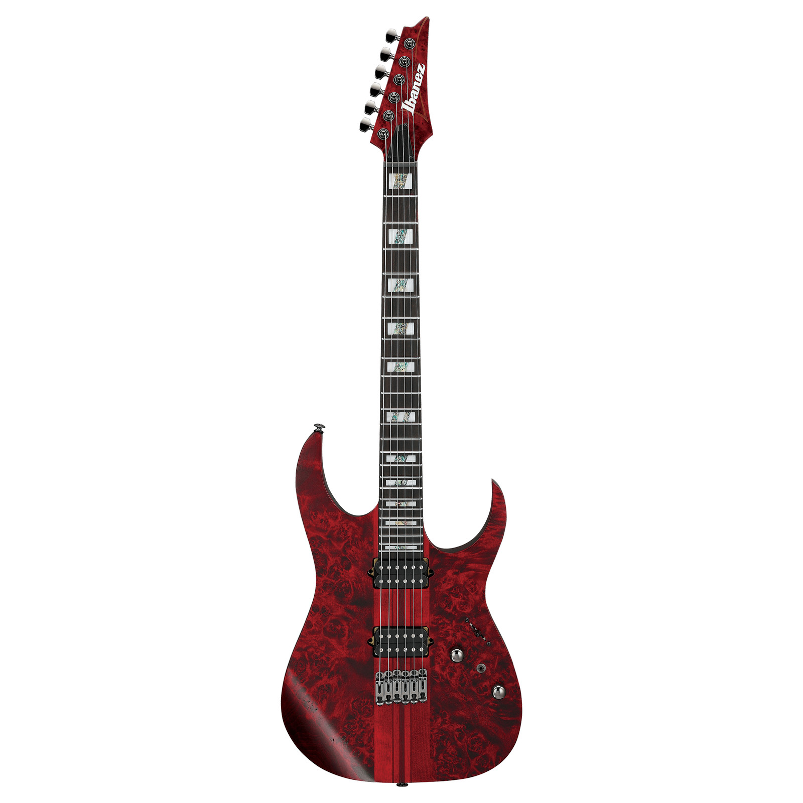 Used Ibanez RGT1221PBSWL RG Premium Electric Guitar – Stained Wine Red