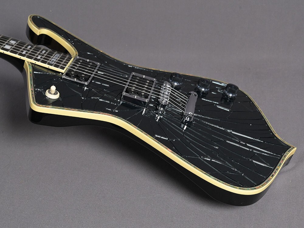 Ibanez PS3CM Paul Stanley Black Cracked Mirror