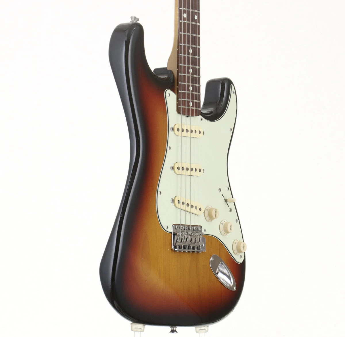 Used Fender Japan ST62-70TX 3TS 3-Tone Sunburst Electric Guitar 1996