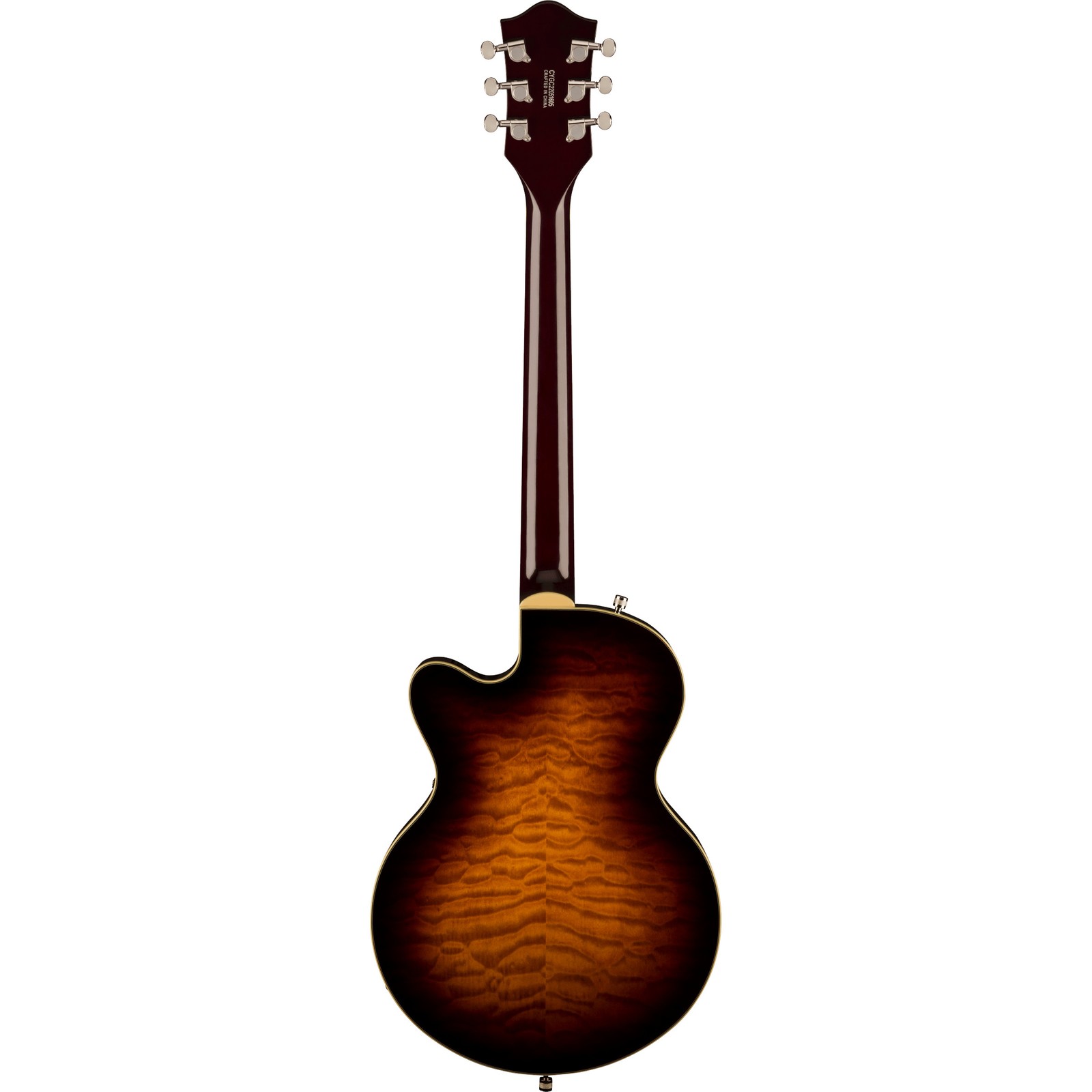 Gretsch G5655T-QM Electromatic Jr. Semi-Hollow E/G, Laurel FB, Sweet Tea