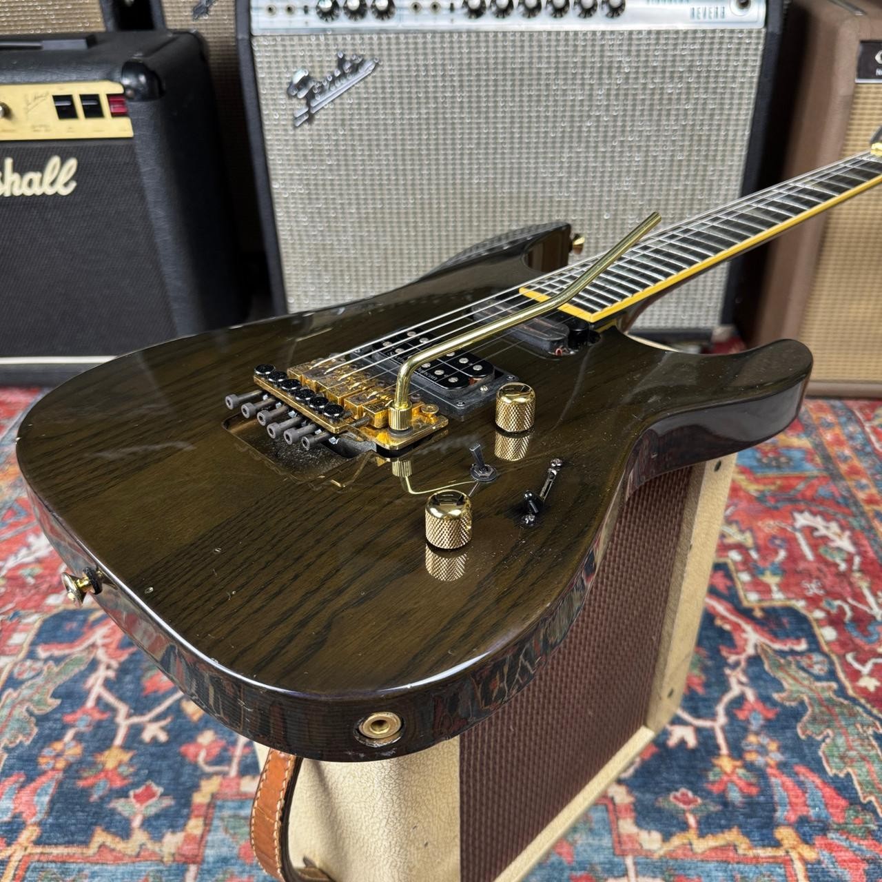 Grover Jackson Soloist SL.I-190 Transparent Metallic Blue Floyd – 1996