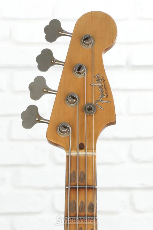 Fender Custom Shop 1958 Precision Bass Relic – Aged Chocolate 3-color Sunburst