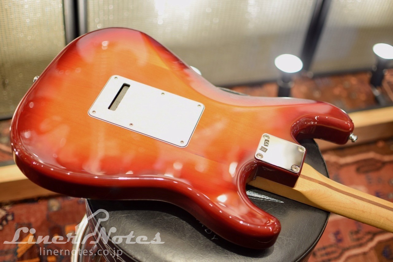 Fender Stratocaster Plus Top LH Electric Guitar Aged Cherry Burst 2018 #JC18002