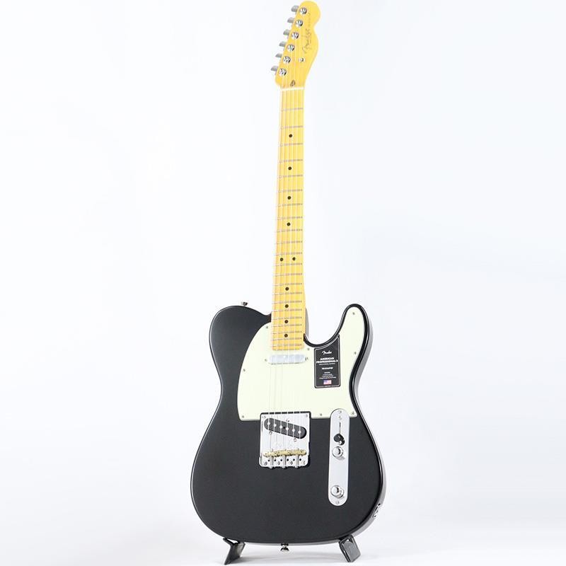 Fender American Professional II Telecaster (Black/Maple) Damaged 844697 Guitar