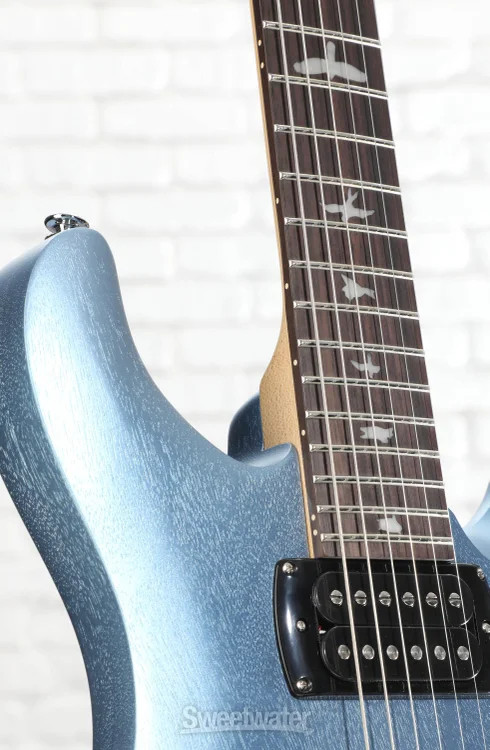 PRS SE CE 24 Standard Satin Electric Guitar – Ice Blue Metallic