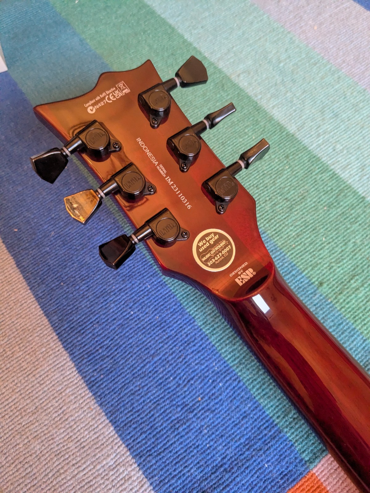 ESP Ltd EC-201FT With Emg Marty Friedman