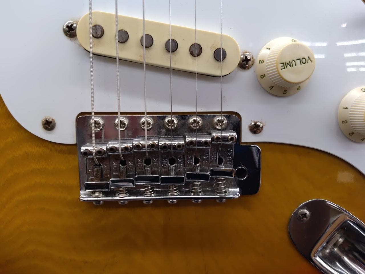 Tokai Springy Sound ST-60 Sunburst Electric Guitar W/Hard Case Used Product