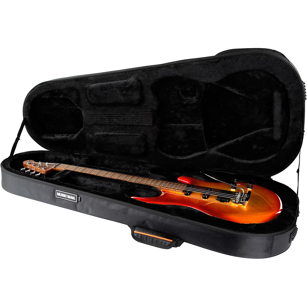 Ernie Ball Music Man Luke 4 HSS Electric Guitar Fireball
