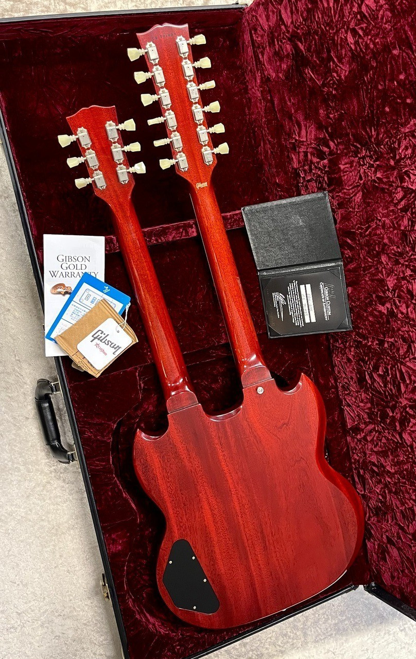 Gibson Custom Shop Japan LTD Run Mid 60’s EDS-1275 Double Neck VOS Faded Cherry