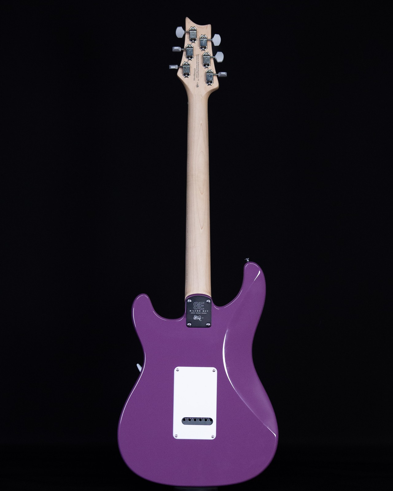 PRS SE Silver Sky, Maple Fingerboard, Summit Purple
