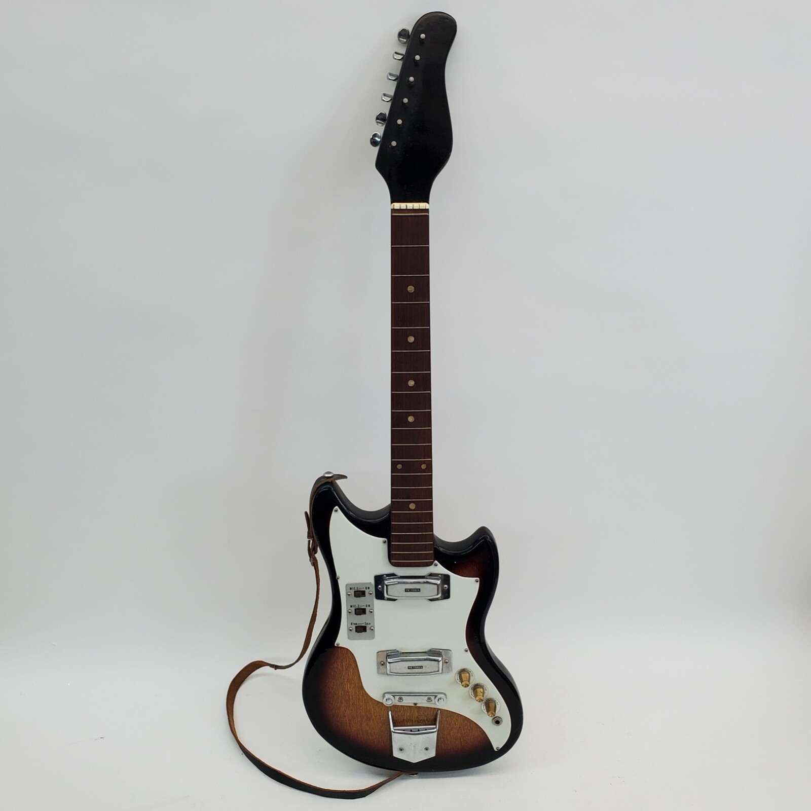 Vintage (60’s) MIJ Victoria Zen-on Electric Guitar w/Unique Single Coil PUP’s