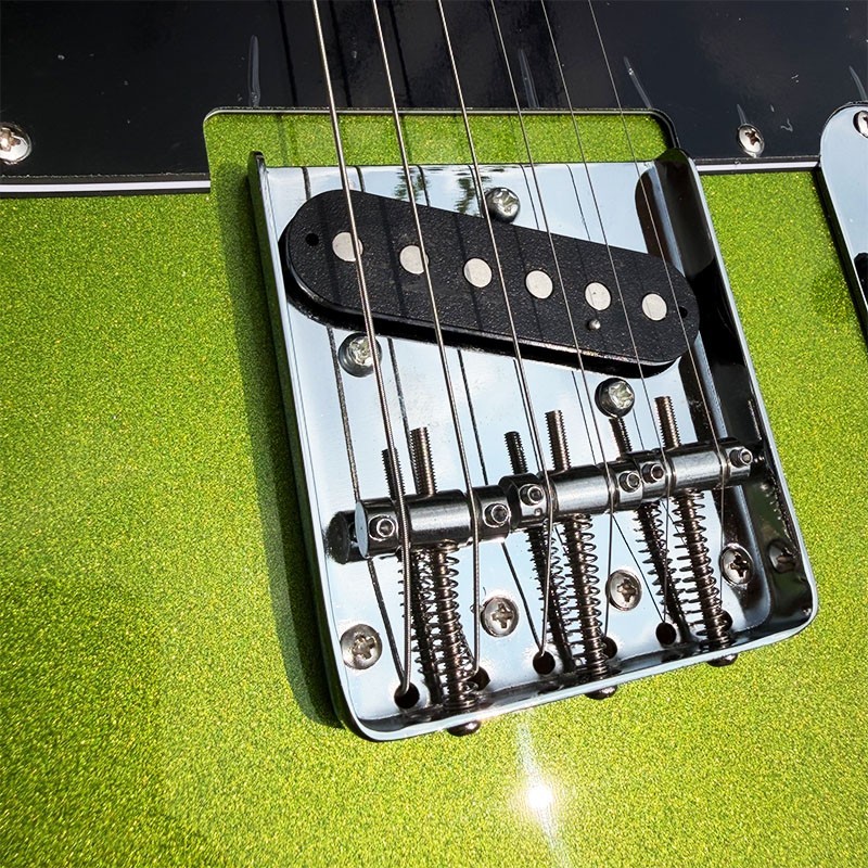 Unbranded Electric Guitar, Green Sparkle Finish, SS Pickups, Free shipping