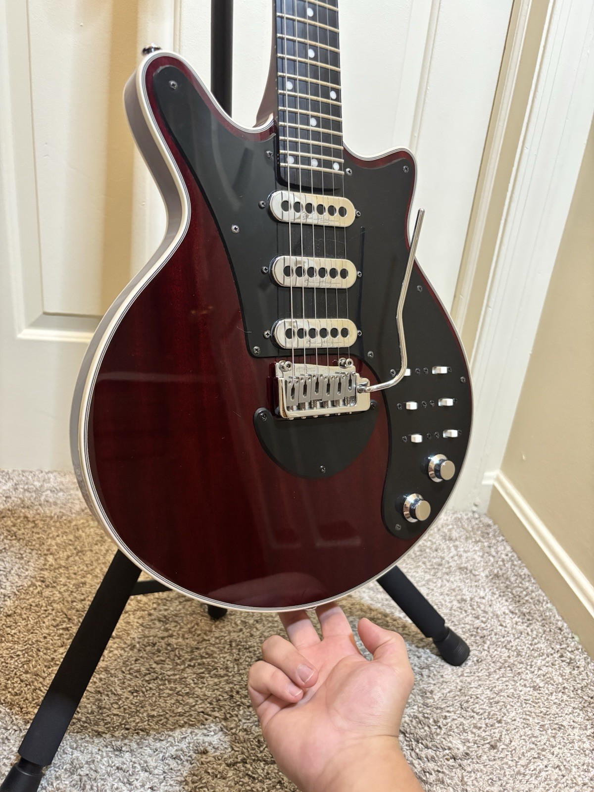 Brian May Red Special Electric Guitar With Gig Bag